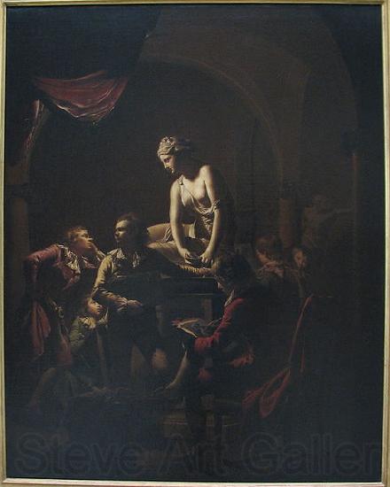 Joseph Wright Wright of Derby, Academy